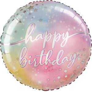 Happy Birthday Multi Color 18 Ballon
